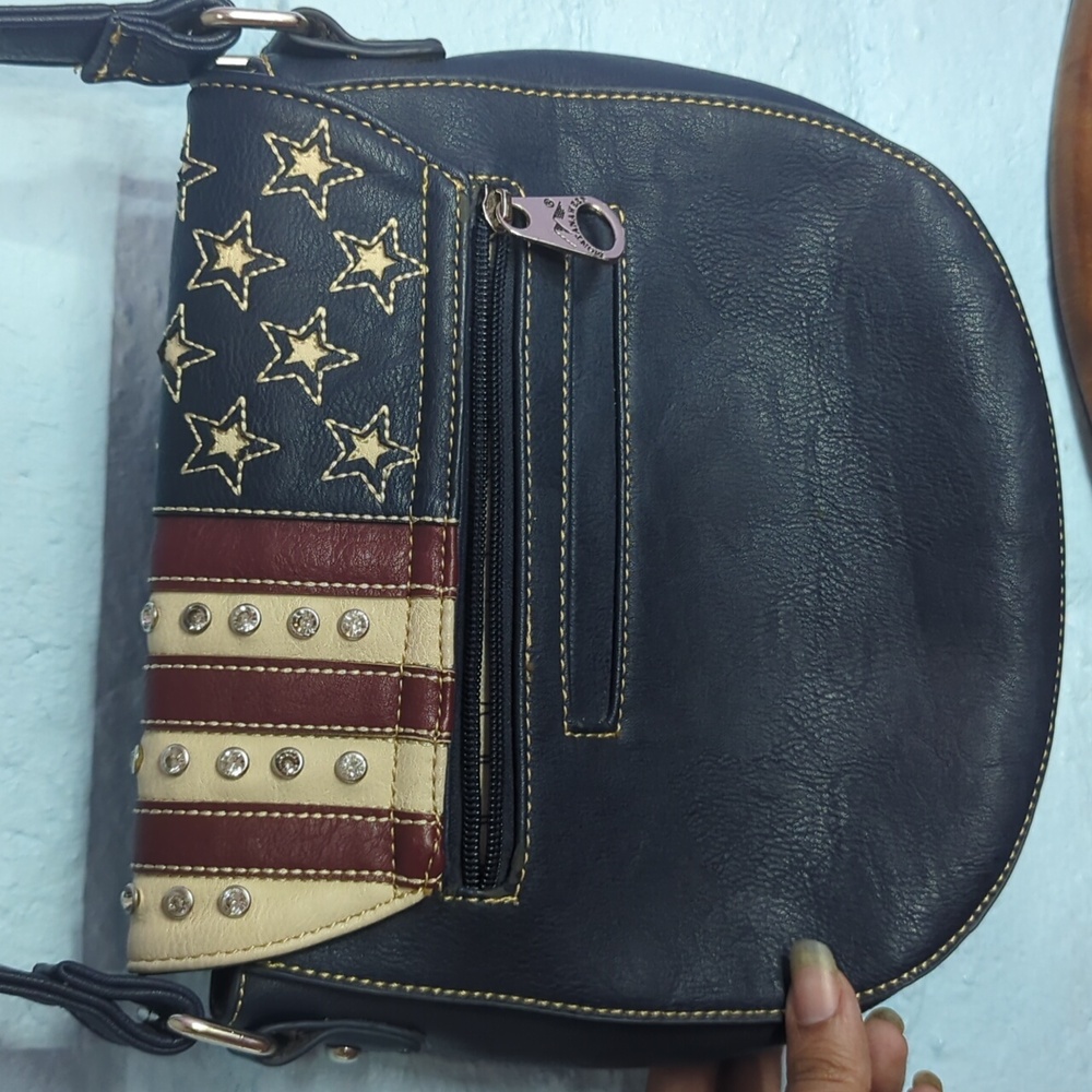 Montana West American 🇺🇸 Flag Purse - Picture 4 of 5